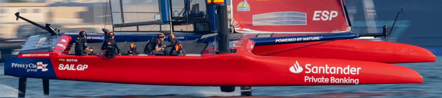 Santander Private Banking es patrocinador principal del Spain Sail GP Team, el equipo español que participa en la competición mundial de vela Sail GP, conocida como “la competición más espectacular sobre el agua”.